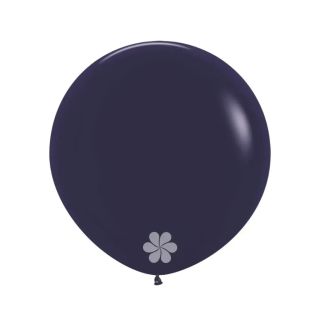 24" Sempertex Navy Blue 044 Latex Balloons 3ct