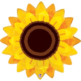 22" Betallic Sun Flower Foil Balloon