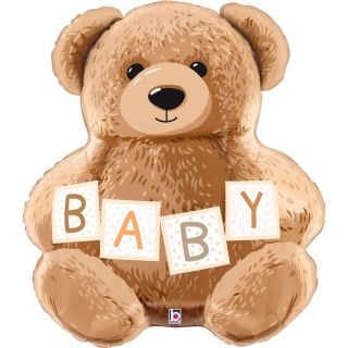 Baby Teddy Grabo Foil Balloon