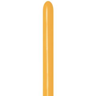 260S Sempertex Mustard 023 Modelling Latex Balloons 50ct