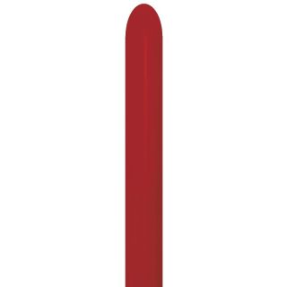 260S Sempertex Imperial Red 016 Modelling Latex Balloons 50ct