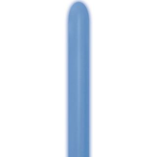 260S Sempertex Neon Blue 240 Modelling Latex Balloons 50ct
