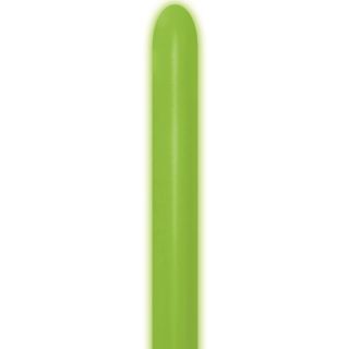 260S Sempertex Neon Green 230 Modelling Latex Balloons 50ct