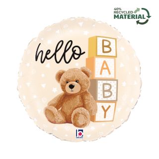 18" Hello Baby Grabo Foil Balloon