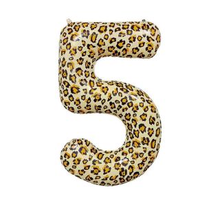26inch-leopard-number-5-bamboo-party-foil-balloon