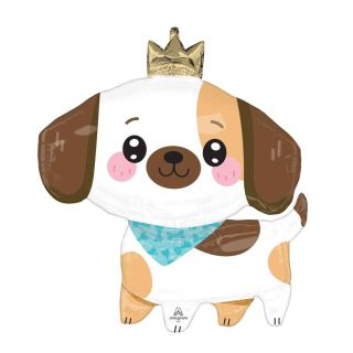 27inch-kawaii-crown-puppy-supershape-foil-balloon