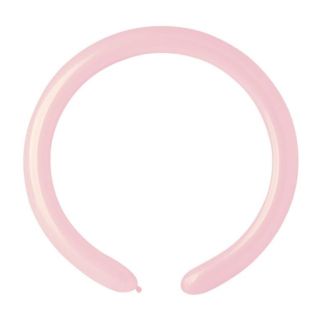 2" Gemar Powder Pink 107 Modelling Latex Balloons 100ct
