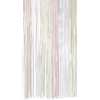2m x 1m Door Curtain Pastel Pinks and Green Paper