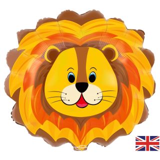 30" Lion Head Foil Balloon