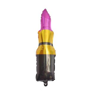 30cm x 90cm Lipstick Pink Foil Balloon