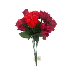 32cm--red--rosebud--bush