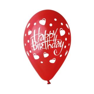 13" Gemar Happy Birthday Love 6pcs