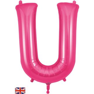 34inch-letter-u-pink-oaktree-foil-balloon