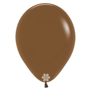 12" Sempertex Fashion Mocha 070 Latex Balloons 50ct