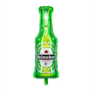 37cm x 91cm Heineken Beer Bottle Foil Balloon