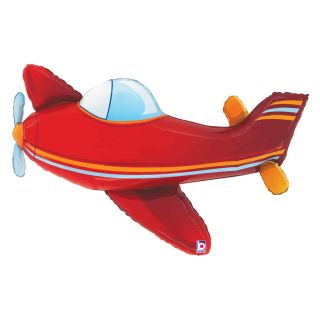 37inch-red-airplane-foil-balloon