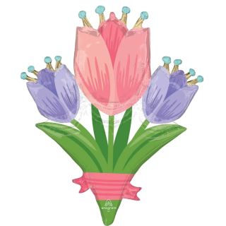 38inch-spring-tulips-supershape-foil-balloon