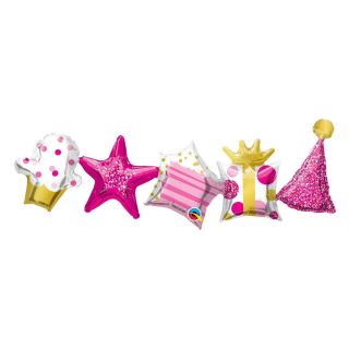 41" Birthday Garland Foil Balloon
