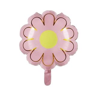 42cm x 52cm Pink Daisy Foil Balloon