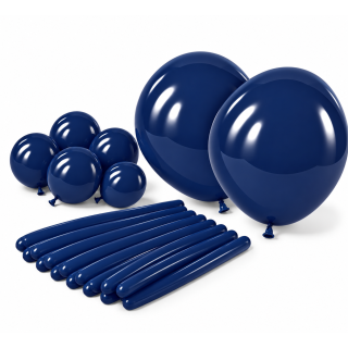 Sempertex Navy Blue 044 All Sizes Latex Balloons