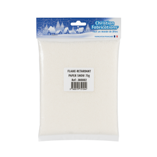 Tissue Snowflakes Christmas Paper Snow Decoration 75g
