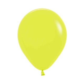 5" Sempertex Neon Yellow 220 Latex Balloons 50ct