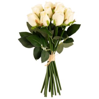 Beatrice Rose Bud Bunch x 15 Cream
