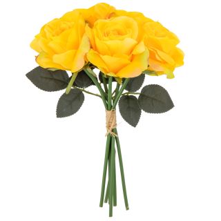 Eugenie Rose Bunch x6 Orange