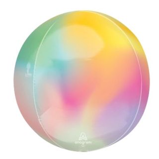 15" Anagram Orb Ombre Foil Balloon