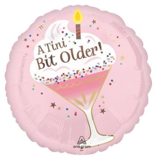 18" Anagram A Tini Bit Older Foil Balloon