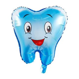 50cm x 56cm Blue Tooth Foil Balloon