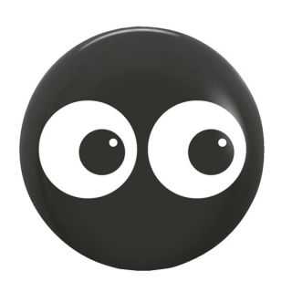 5" Sempertex Double Eyes Black 080 Latex Balloons 50ct
