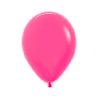 5" Sempertex Neon Fuchsia 212 Latex Balloons 100ct