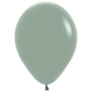 5" Sempertex Pastel Dusk Laurel Green 127 Latex Balloons 100ct