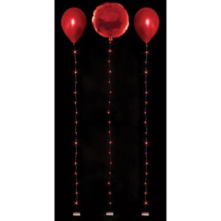 Décor Lites BalloonLite 1.8m x 18 Lights Red