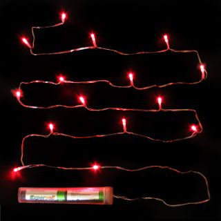 Décor Lites Submersible 15 Light Set Red