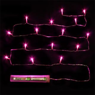 Décor Lites Submersible 15 Light Set Fuchsia
