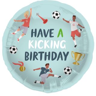 18" Fantastic Football Foil Balloon