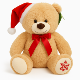 Festive Bear Brown 