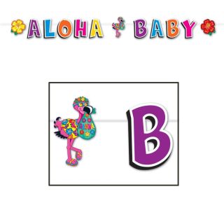 8ft Hula Baby Streamer - Aloha Baby