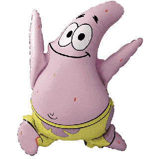 35" Patrick SpongeBob Flexmetal Foil Balloon