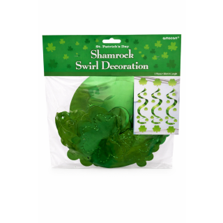 Shamrock Swirl Decorations