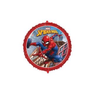 18" Spiderman Crime Fighter Round Foil Balloon