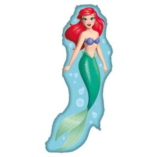 Ariel Princess Mermaid Disney Shape 64 x 85cm Foil Balloon 