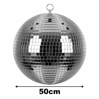 Disco Ball Silver 50cm dia
