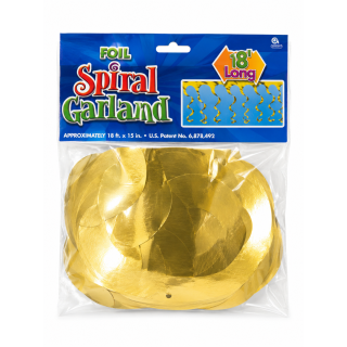 Foil Spiral Garland