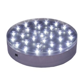 4" Silver BaseLite™ 9 Super Bright LED White