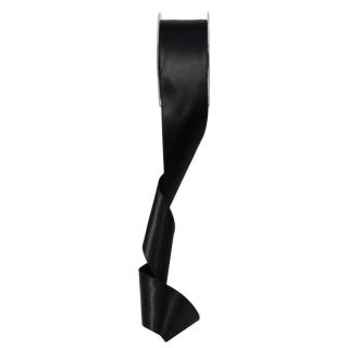 Satin Ribbon Apac Black 50mm x 20m
