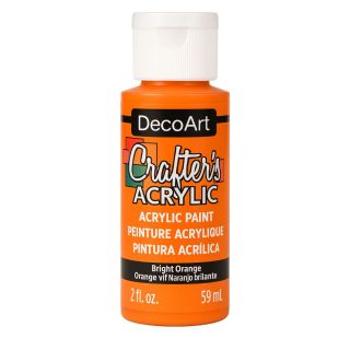 Deco Art Crafters Acrylic Paint Orange