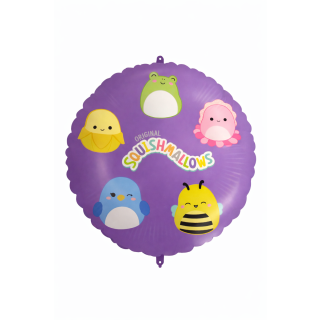 18" Squishmallows Round Foil Balloon